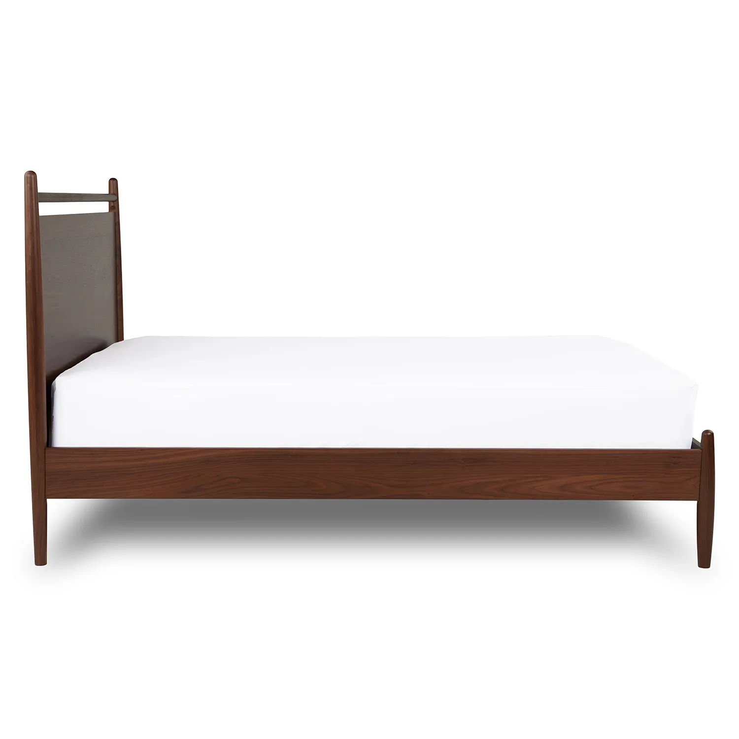 Lenia Full Panel Bed - Walnut - Image 19