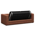 Riley 84_ Sofa Bed - Napa Rust