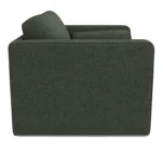 Sven 45.5_ Tufted Sleeper Chair - Green Wool Bouclé