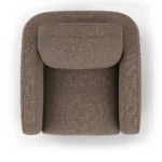 Vati 37_ Lounge Chair - Honey Oak and Buckler Brown