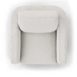 Vati 37_ Lounge Chair - Natural Oak and Buckler Ivory