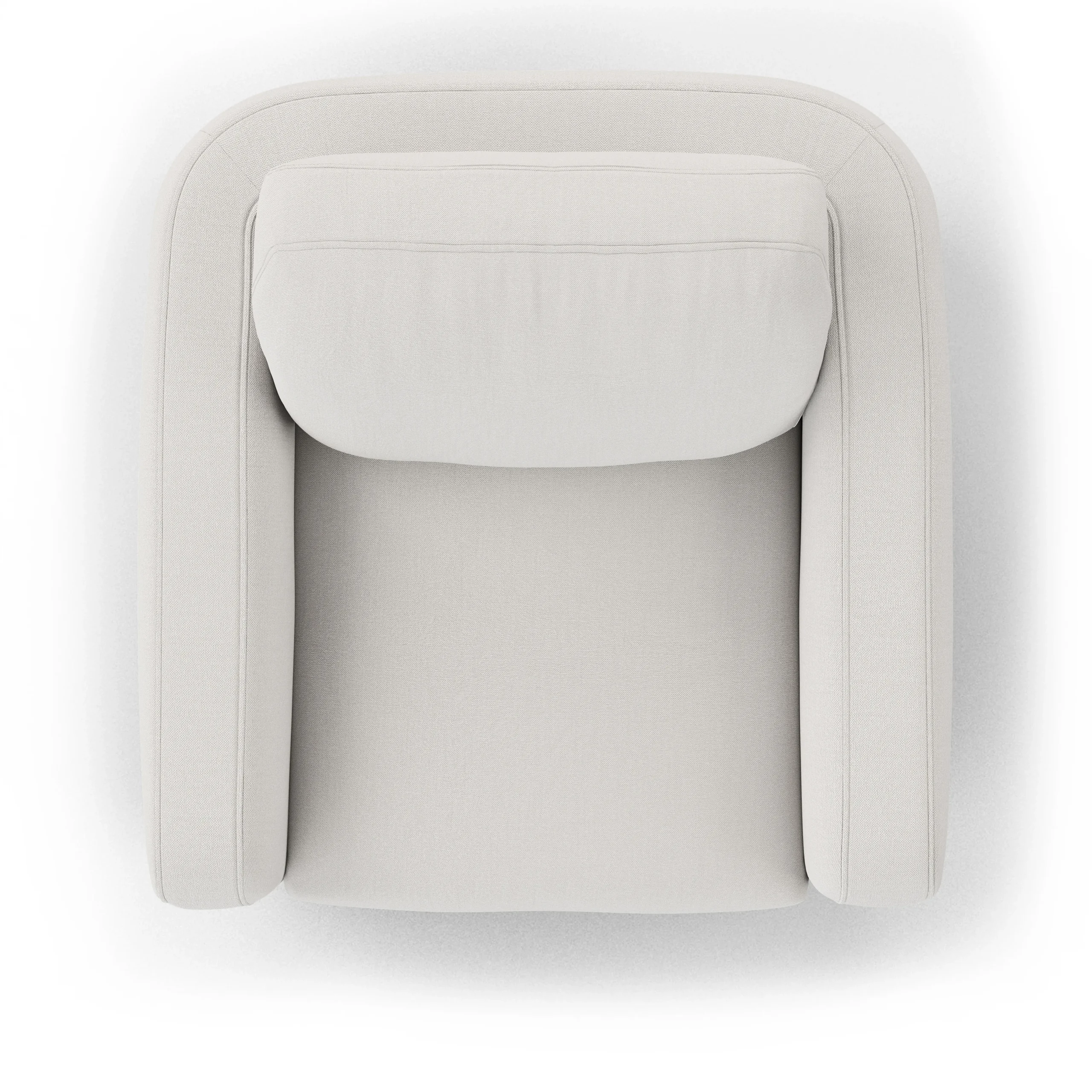 Vati 37_ Lounge Chair - Natural Oak and Buckler Ivory - Image 6