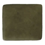 Burrard 29_ Leather Ottoman - Charme Green