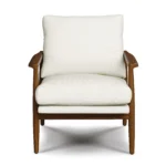 Bavel 26_ Lounge Set - Walnut and Field Ivory