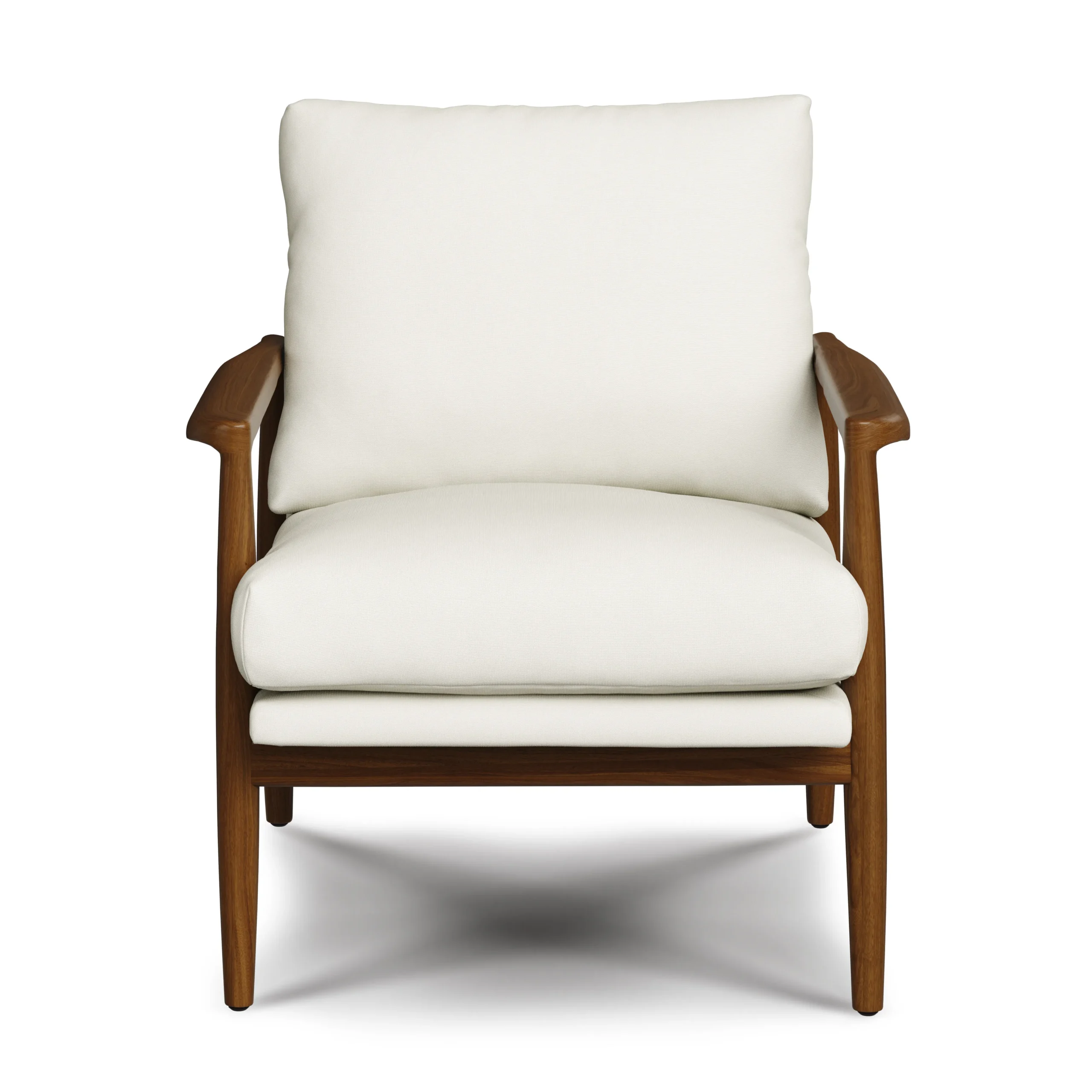 Bavel 26_ Lounge Set - Walnut and Field Ivory - Image 15