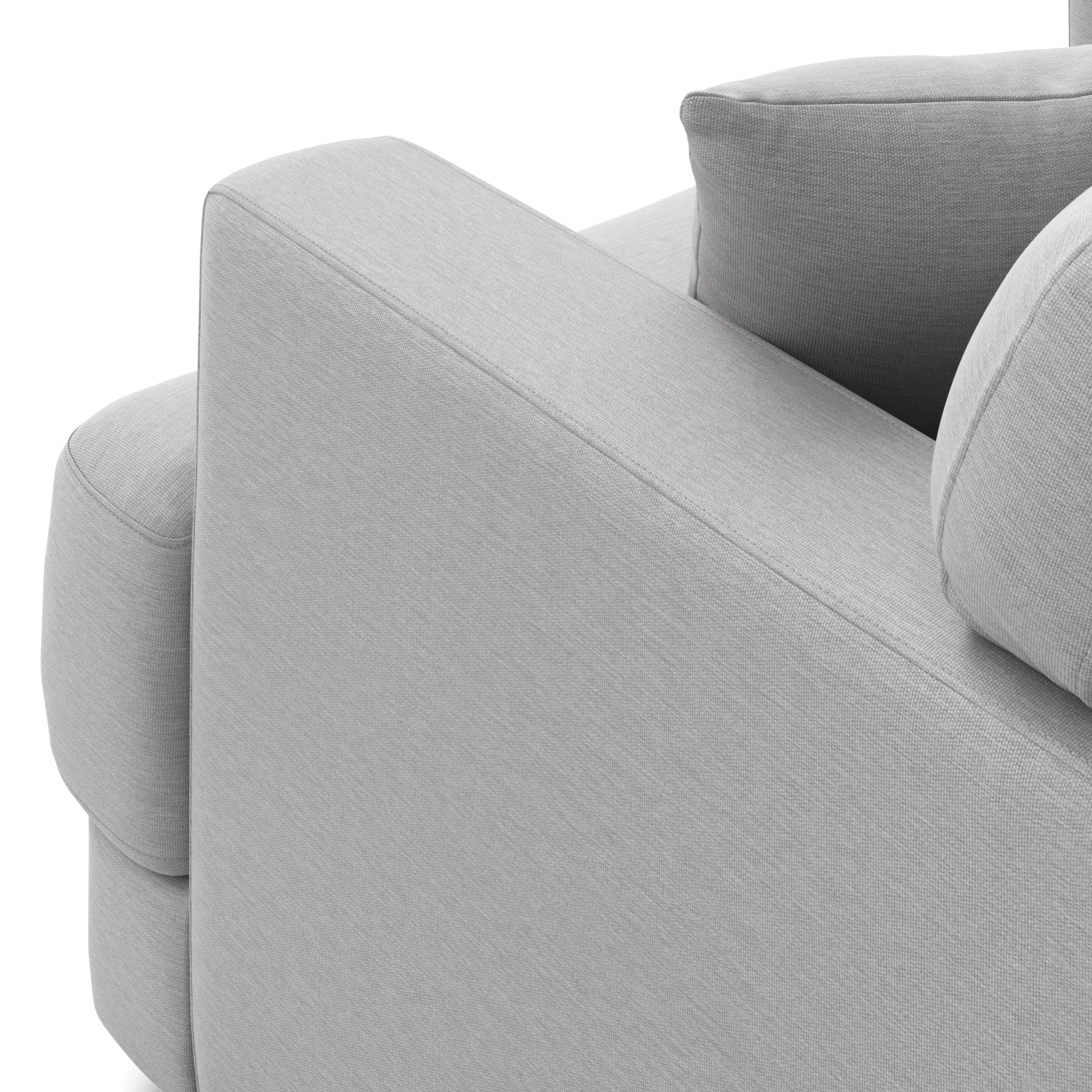 Dawn 40_ Lounge Chair - Silver Ivory - Image 6