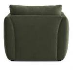 Leigh 42_ Velvet Lounge Chair - Hale Fir Green