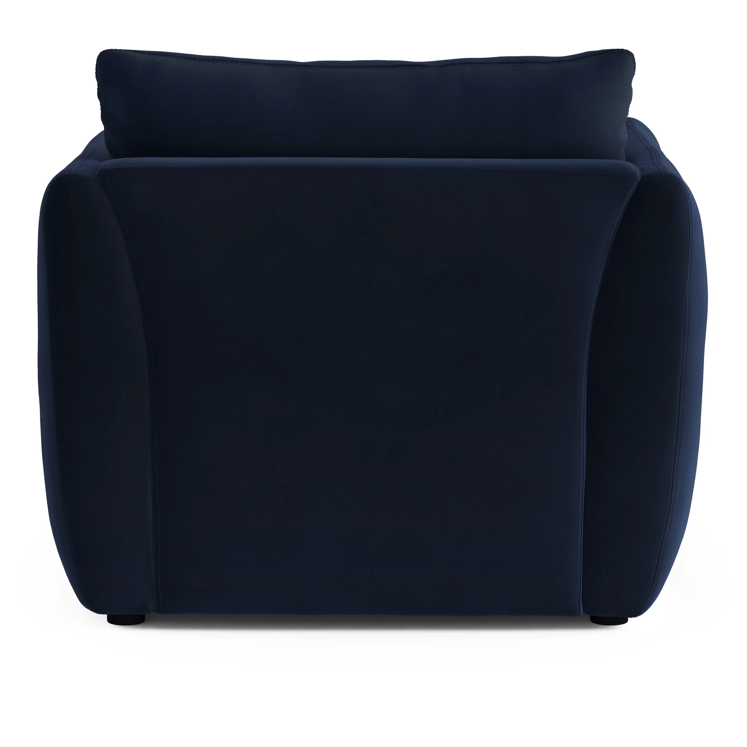 Leigh 42_ Velvet Lounge Chair - Hale Ink - Image 8