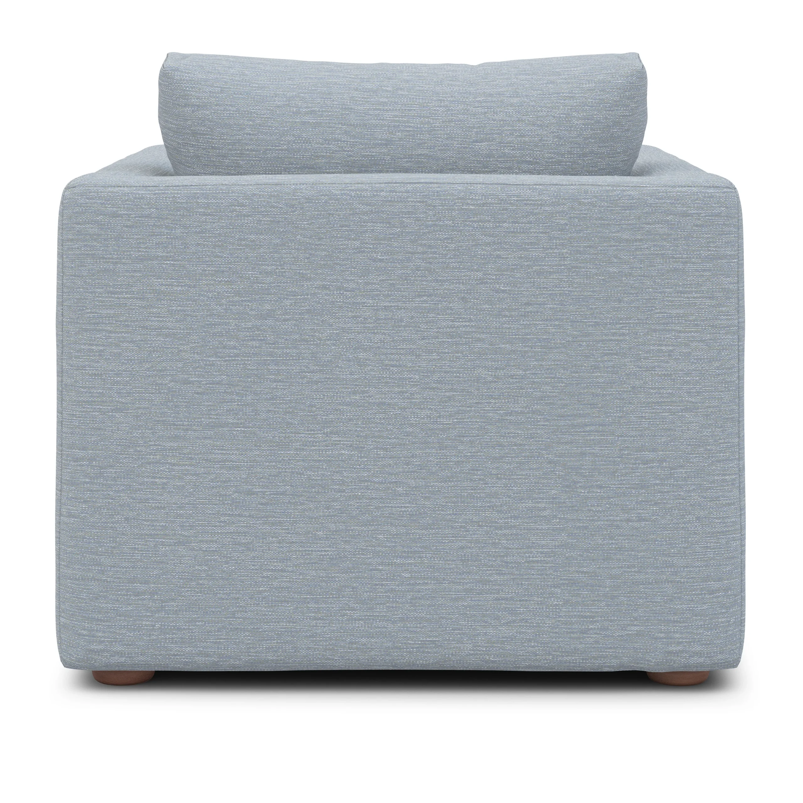 Marina 38_ Lounge Chair - Silver Light Blue - Image 6