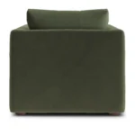 Marina 38_ Velvet Lounge Chair - Hale Fir Green