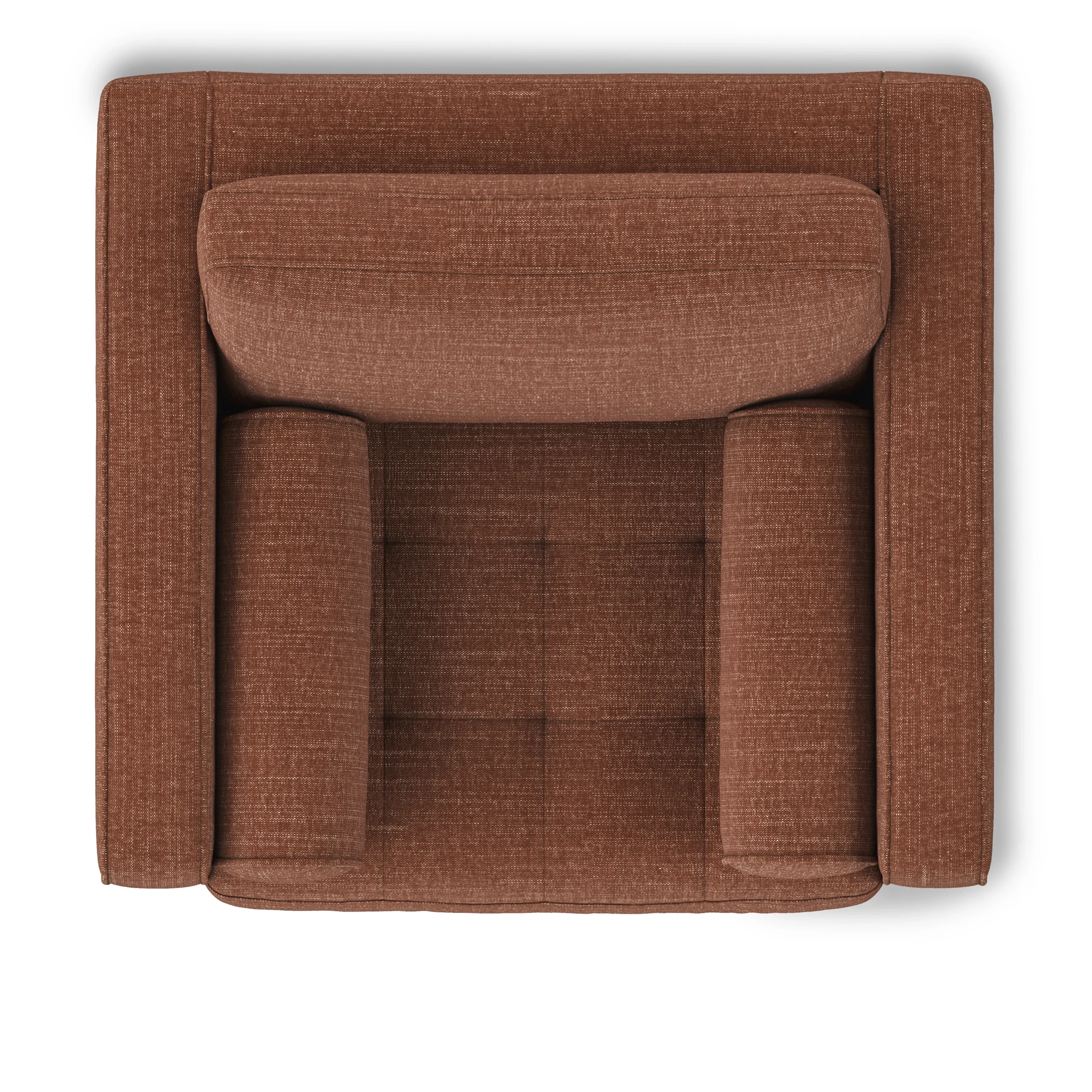 Sven 42_ Tufted Lounge Chair - Napa Rust - Image 7