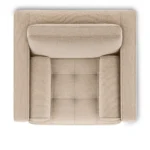 Sven 42_ Tufted Lounge Chair - Ratine Buff