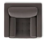 Sven 42_ Tufted Velvet Lounge Chair - Hale Warm Gray