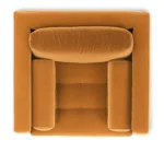 Sven 42_ Tufted Velvet Lounge Chair - Plush Pacific Ginger