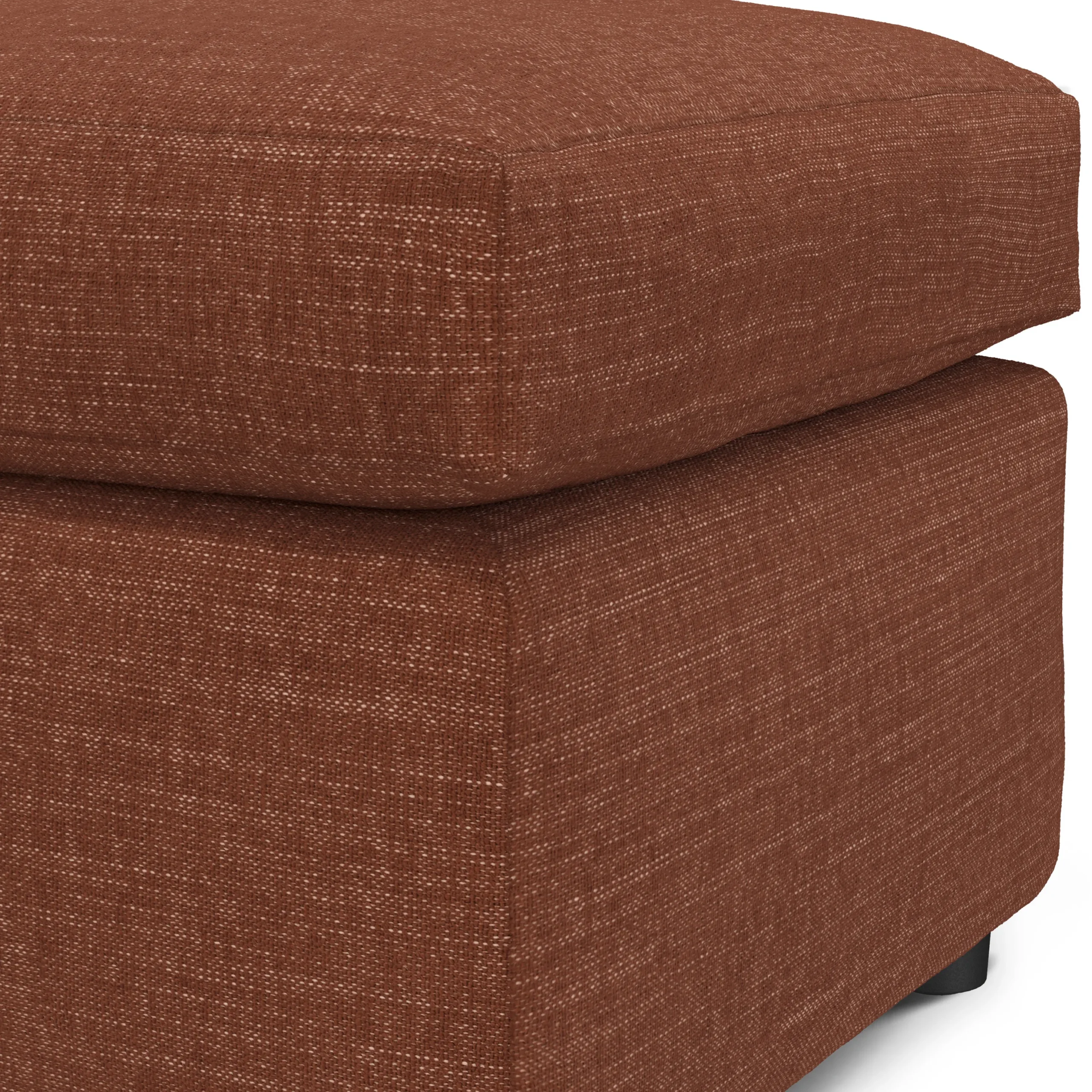 Landry 28_ Ottoman - Napa Rust - Image 6