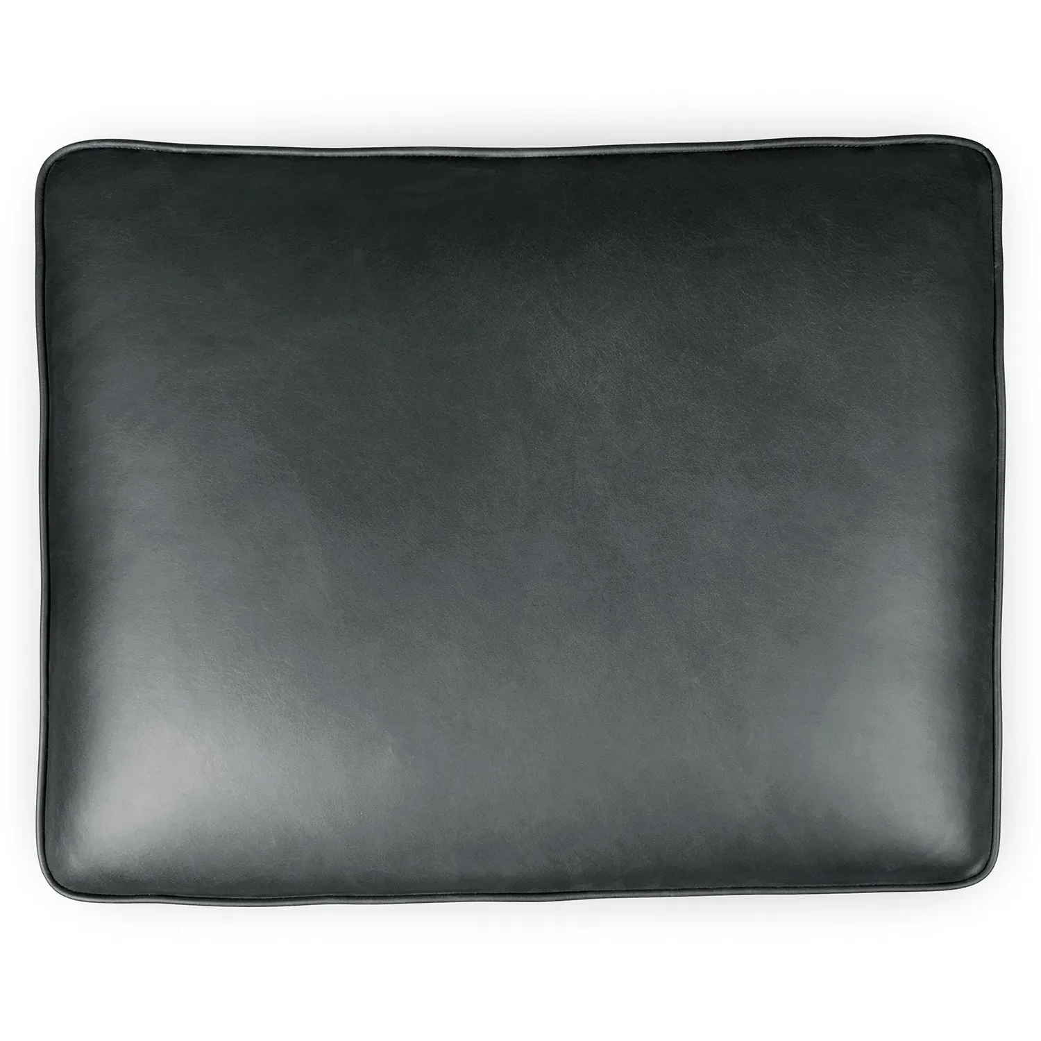 Timber 31_ Leather Ottoman - Charme Black - Image 8