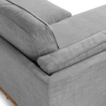Timber 93_ Left Sectional - Pebble Gray