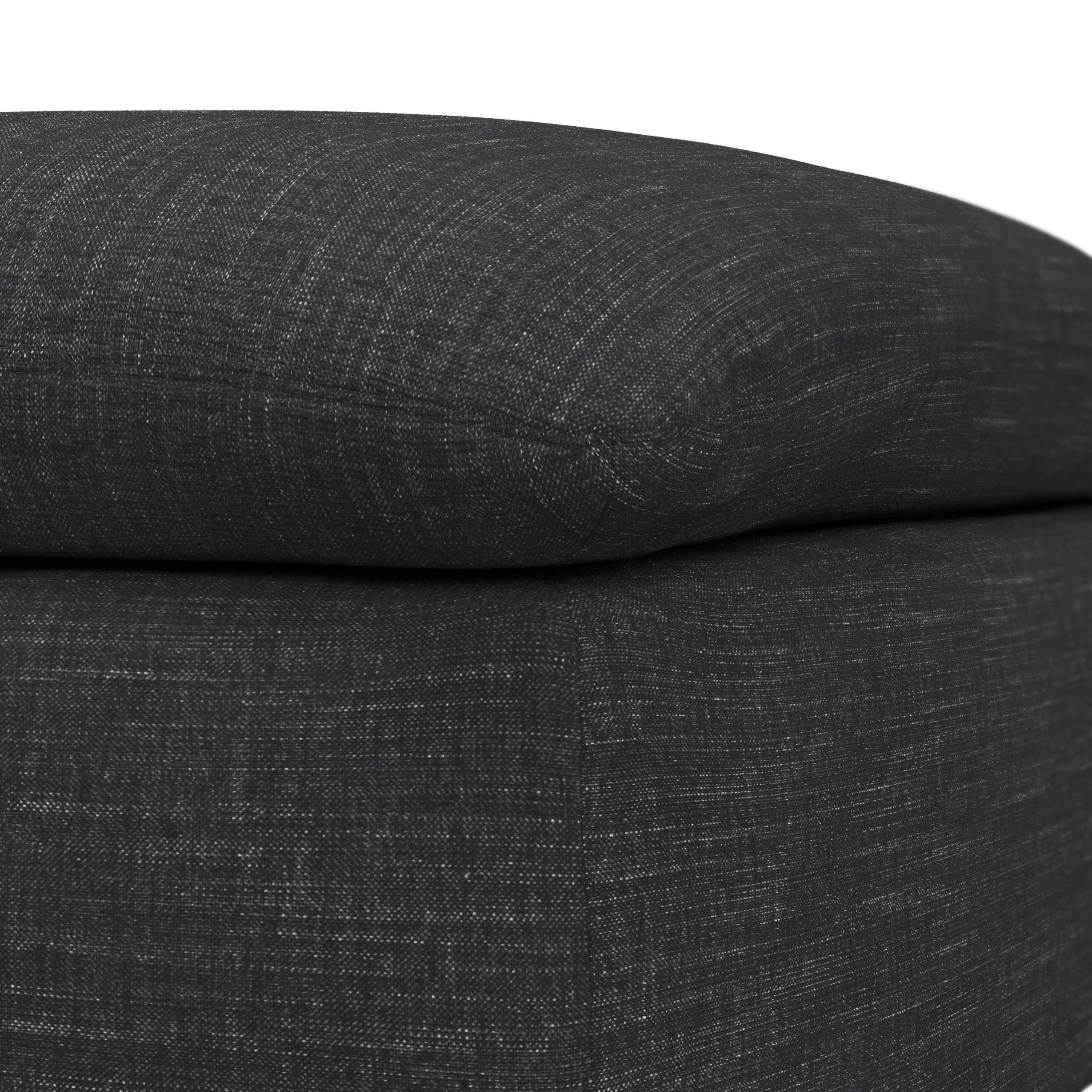 Leigh 41_ Ottoman - Napa Charcoal - Image 6