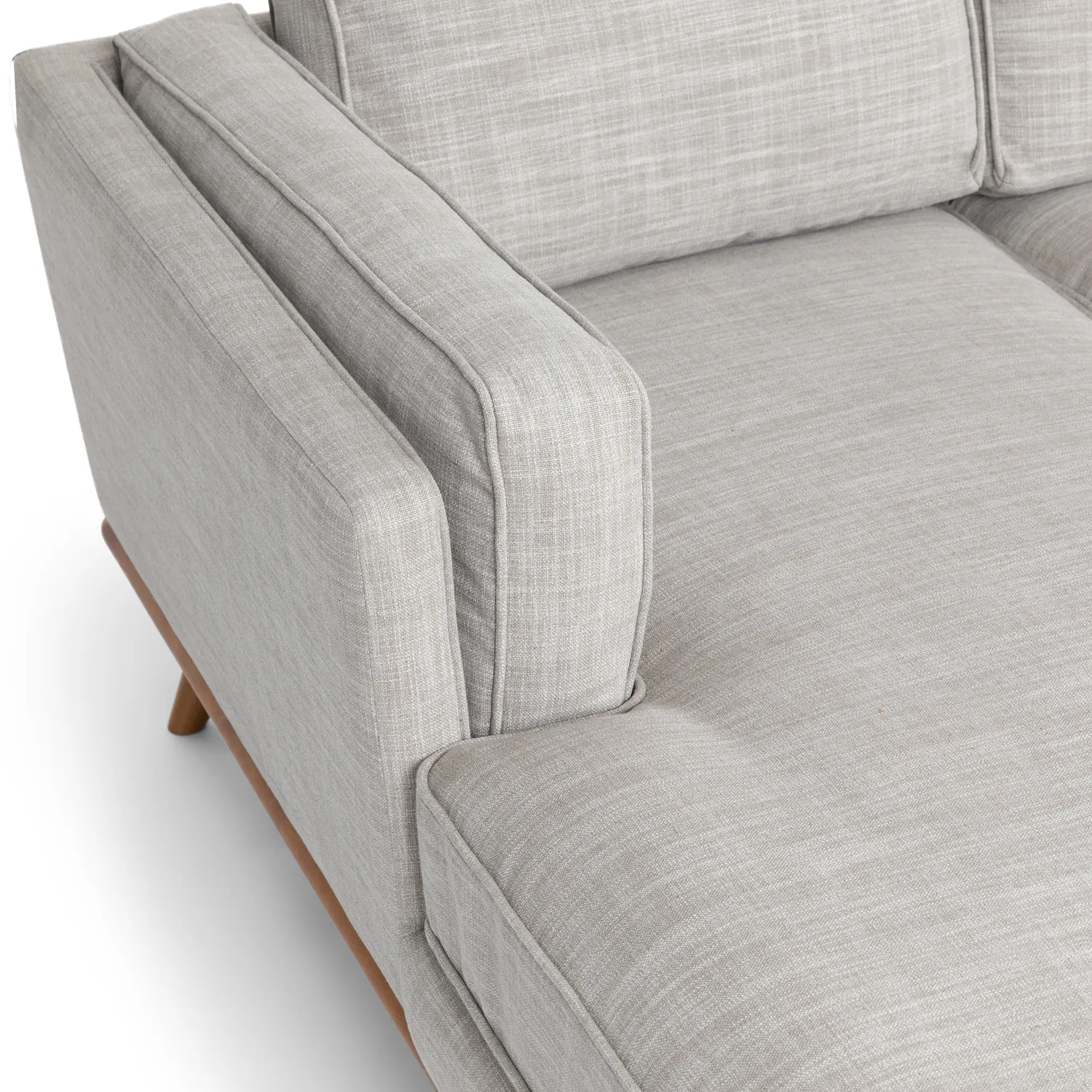 Timber 93_ Left Sectional - Rain Cloud Gray - Image 6