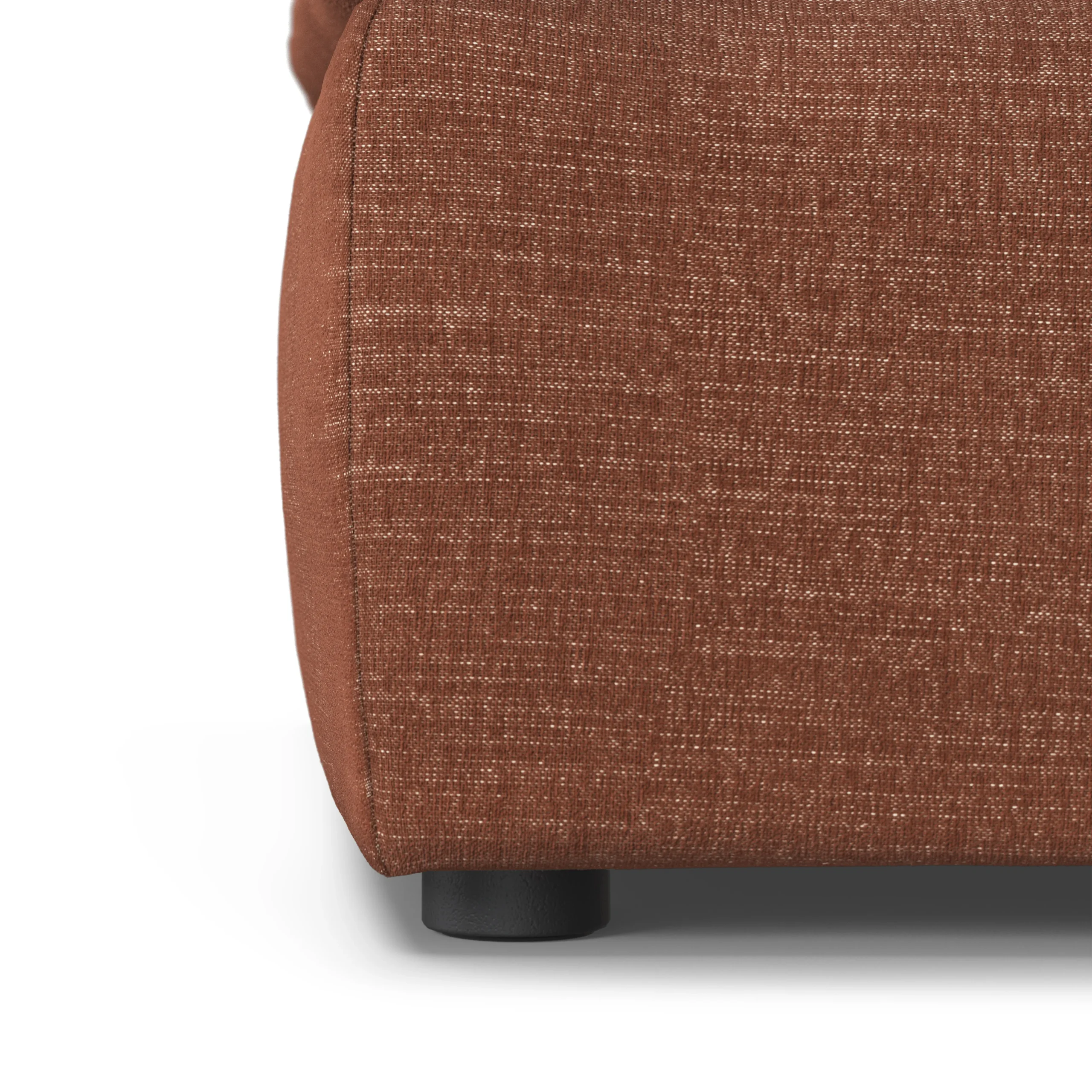 Leigh 41_ Ottoman - Napa Rust - Image 6