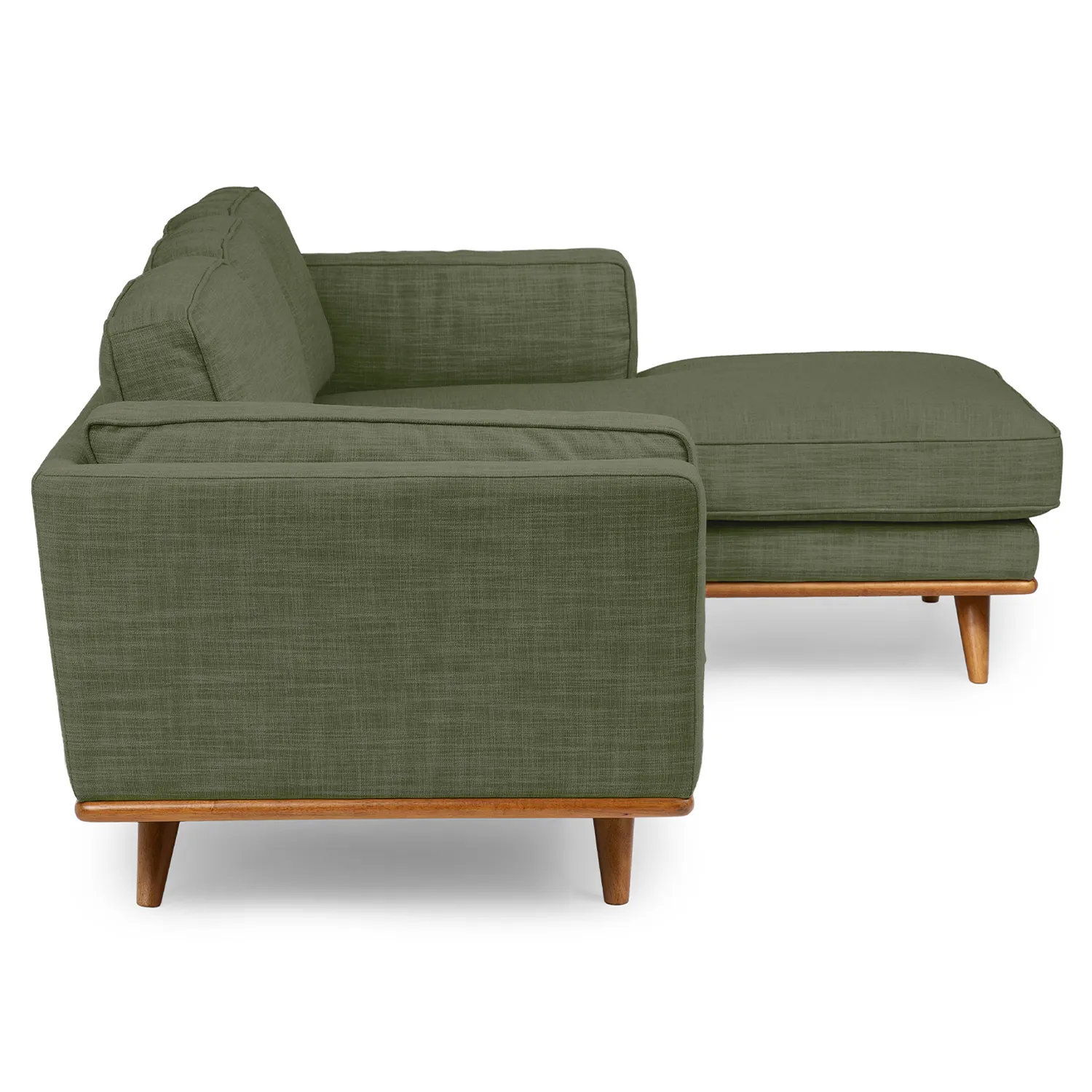 Timber 93_ Right Sectional - Olio Green - Image 6