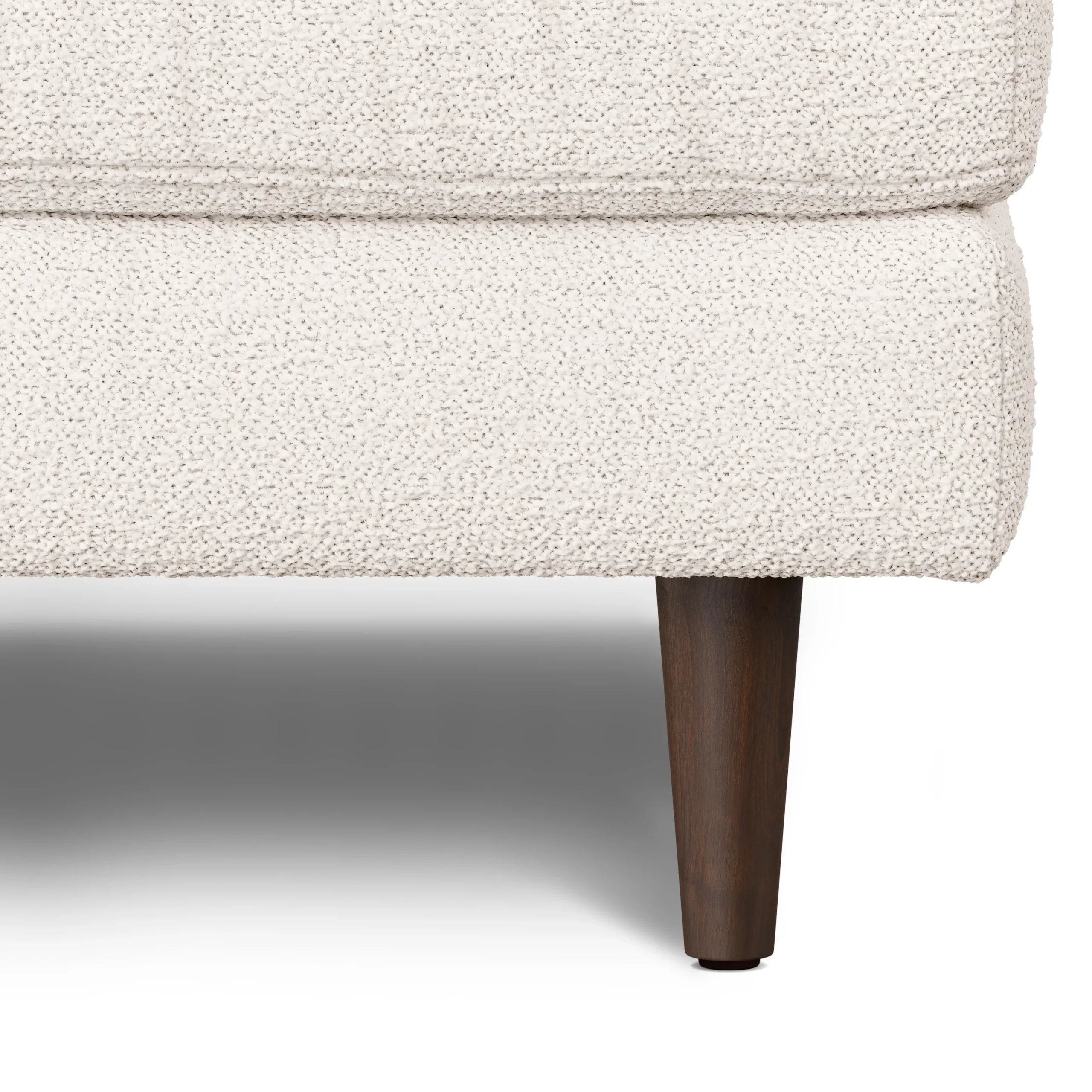 Sven 30_ Ottoman - Ivory Wool Bouclé - Image 5