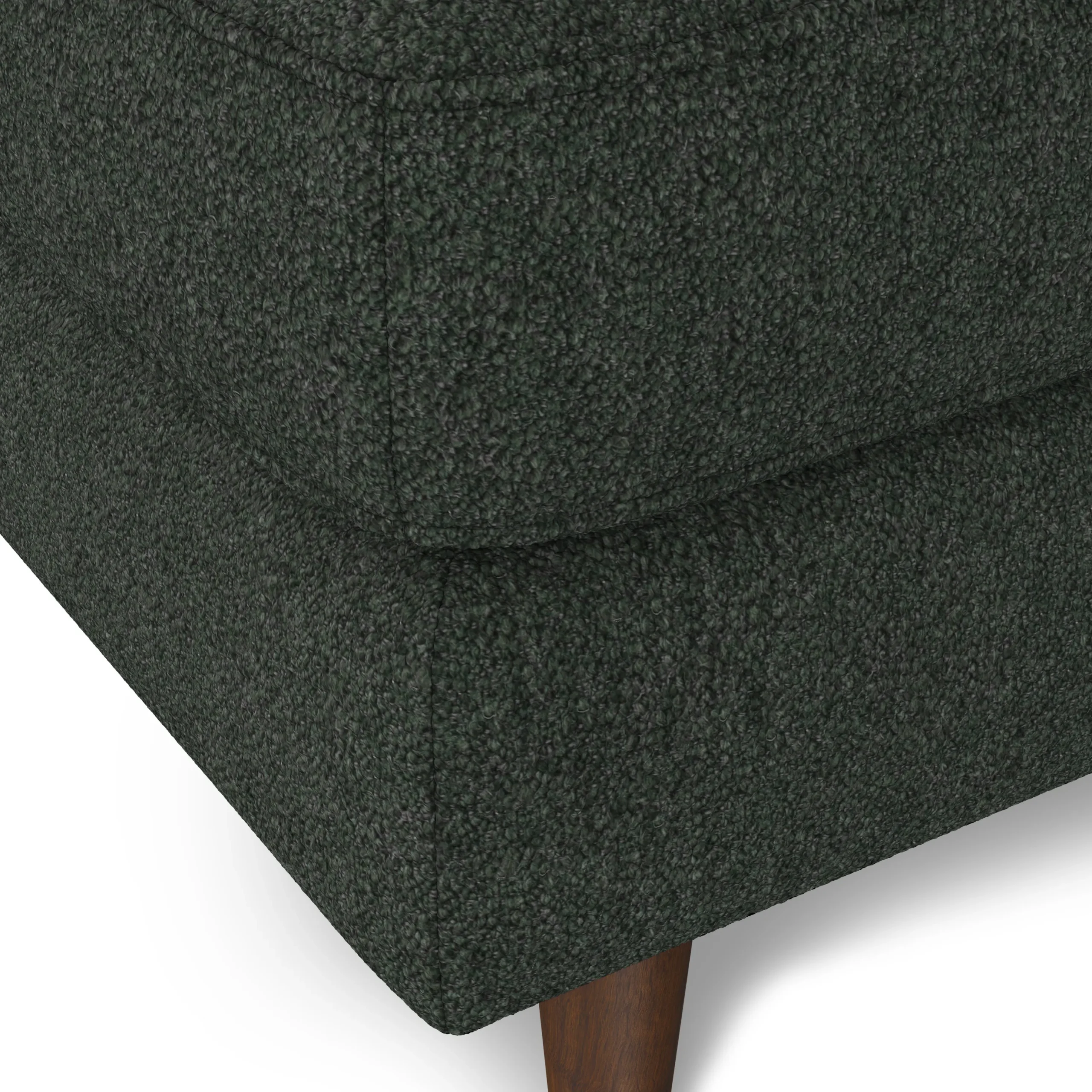 Sven 30_ Ottoman - Green Wool Bouclé - Image 6