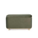 Maribo 32_ Storage Ottoman - Felted Green