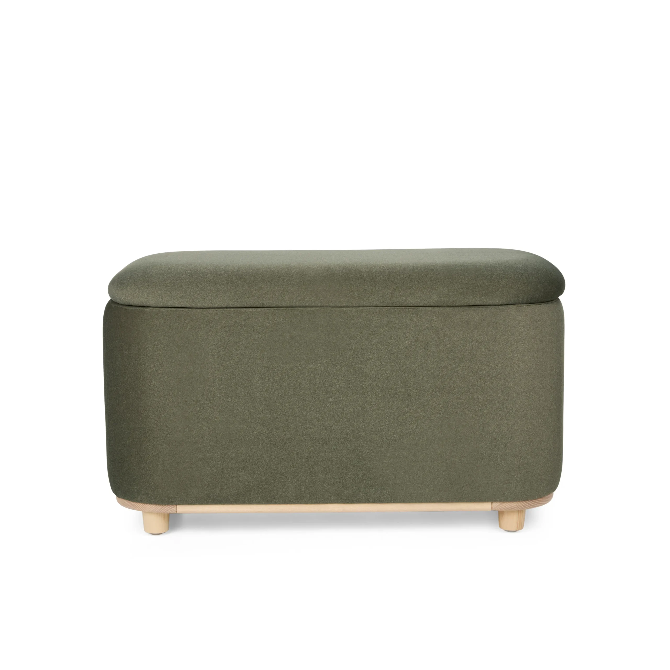 Maribo 32_ Storage Ottoman - Felted Green - Image 6