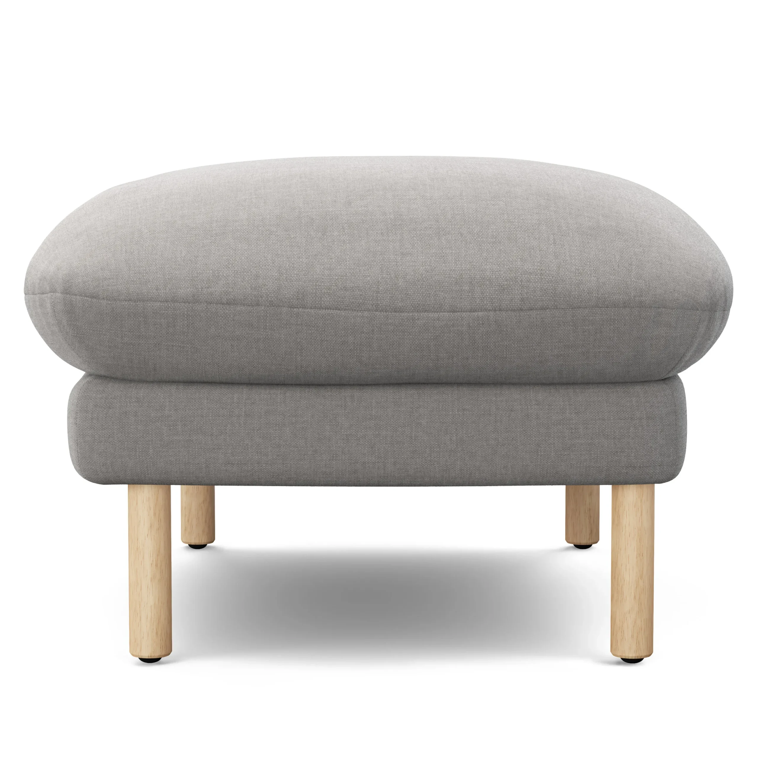 Sanders 35.5_ Ottoman - Hestia Gray - Image 6