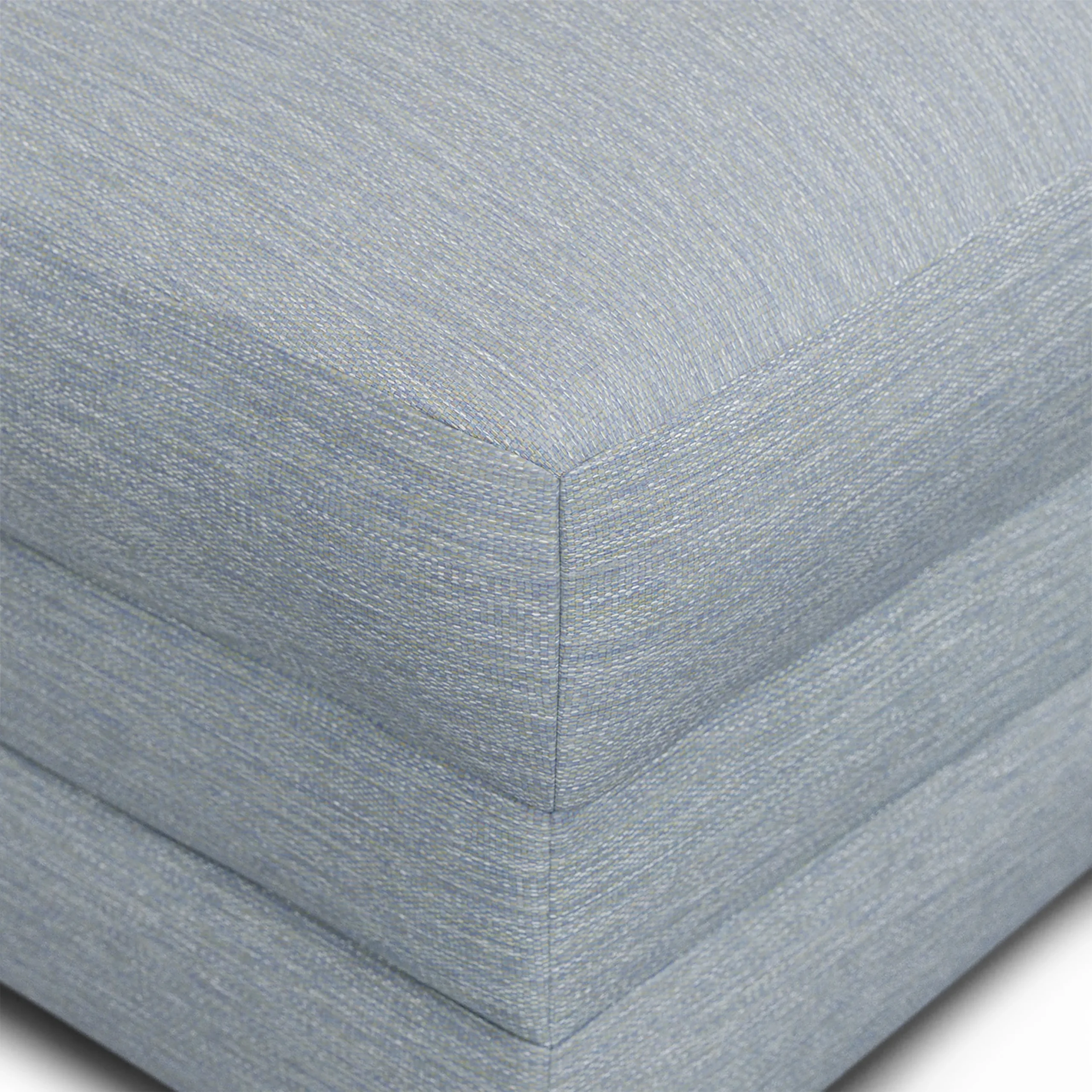 Riley 28_ Ottoman - Silver Light Blue - Image 6