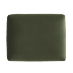 Marina 28.5_ Velvet Ottoman - Hale Fir Green