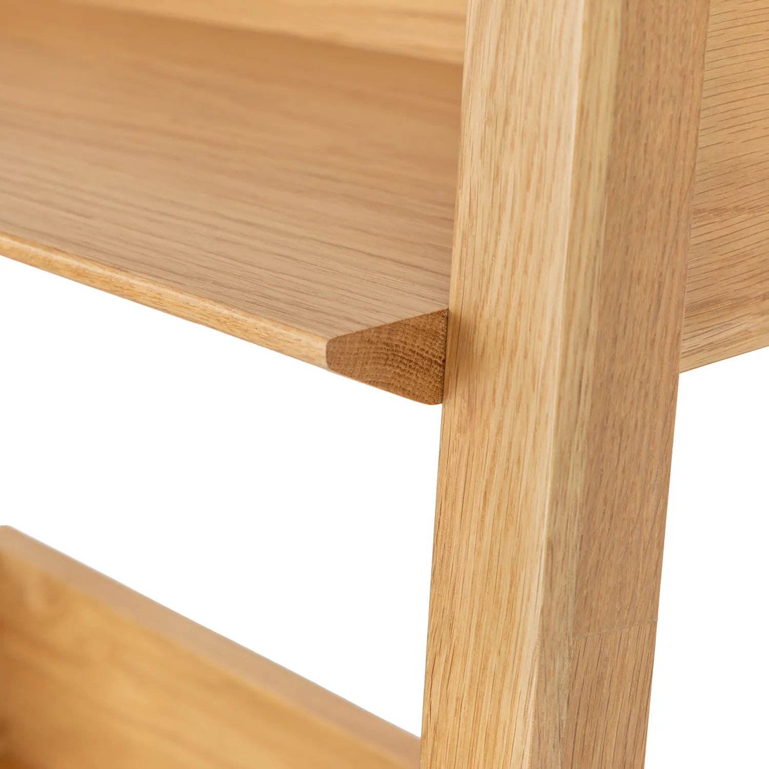 Fantol 26.5_ Shelving Unit, Narrow - Natural Oak - Image 6