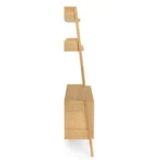 Fantol 51.5_ Shelving Unit with Storage - Natural Oak