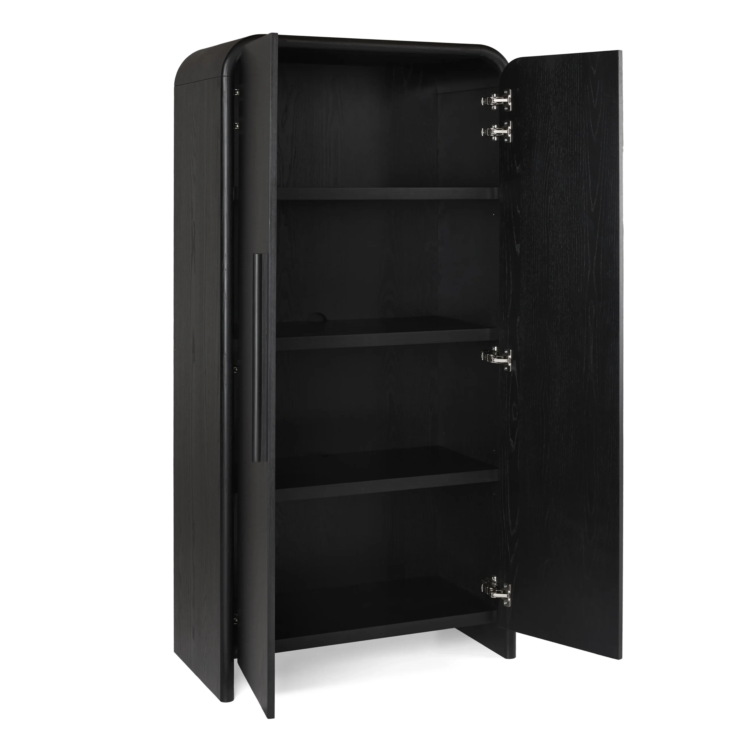 Faydra 35.5_ Enclosed Bookcase - Black - Image 6