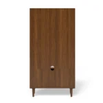 Frances 36_ Bookcase with Storage - Walnut