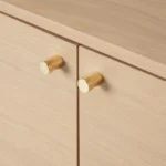 Krossa 31.5_ Shelving Unit with Storage - White Oak