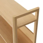 Lilya Shelving Unit Set - White Oak