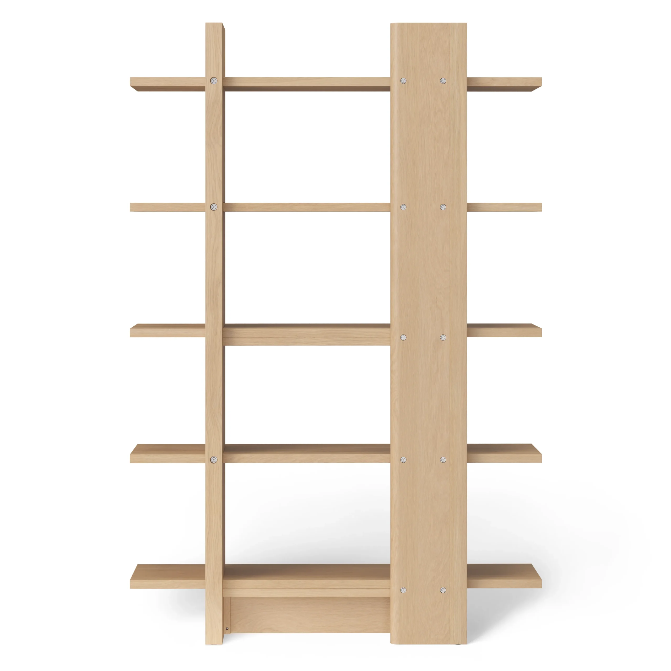 Torme 48_ Bookcase, Tall - White Oak - Image 6