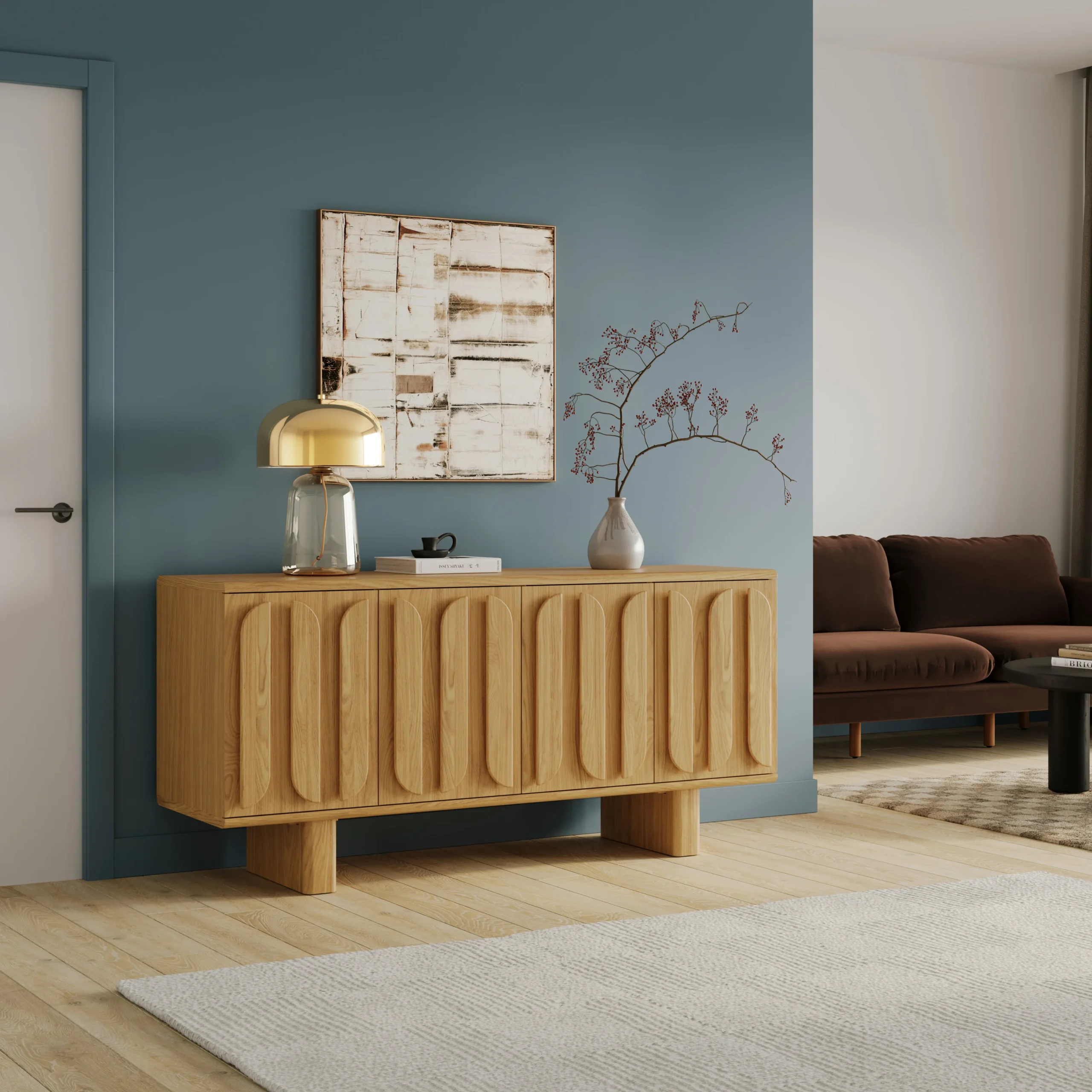 Ansel 63_ Sideboard - Natural Oak - Image 6