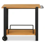 Hulst Outdoor Bar Cart - Teak