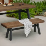 Sardis 56_ Outdoor Bench - Vintage Brown