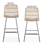 Selka Outdoor Counter Stool - Natural