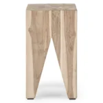 Tana Outdoor Stool - Natural Teak