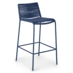 Zina Outdoor Bar Stool - Indigo Blue