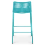 Zina Outdoor Bar Stool - Lago Aqua