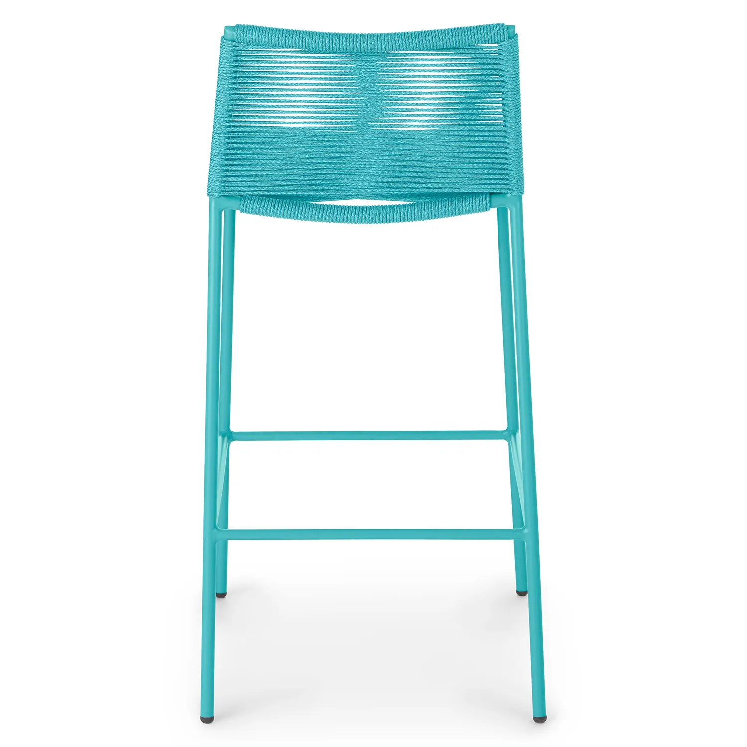 Zina Outdoor Bar Stool - Lago Aqua - Image 6