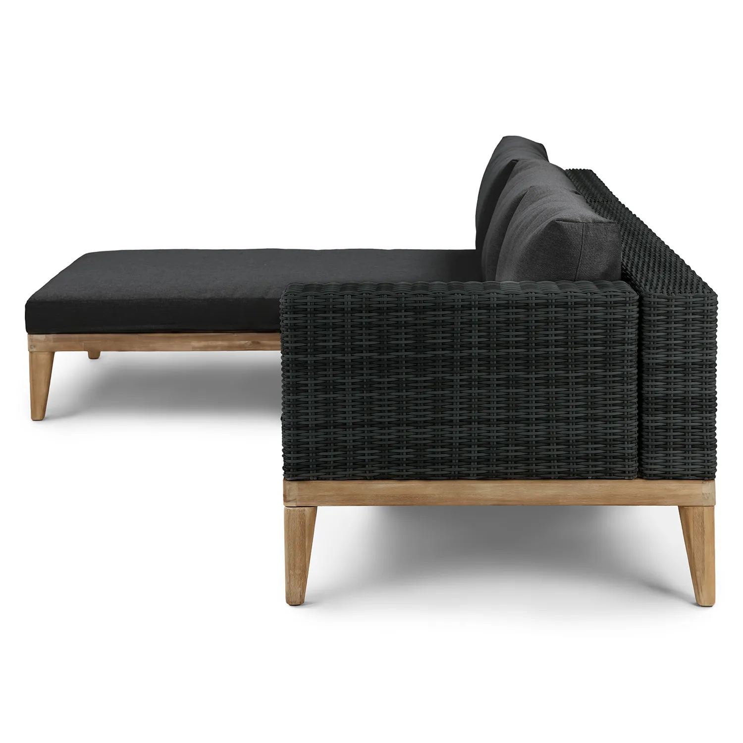 Urba 98_ Outdoor Left Sectional - Slate Gray - Image 6