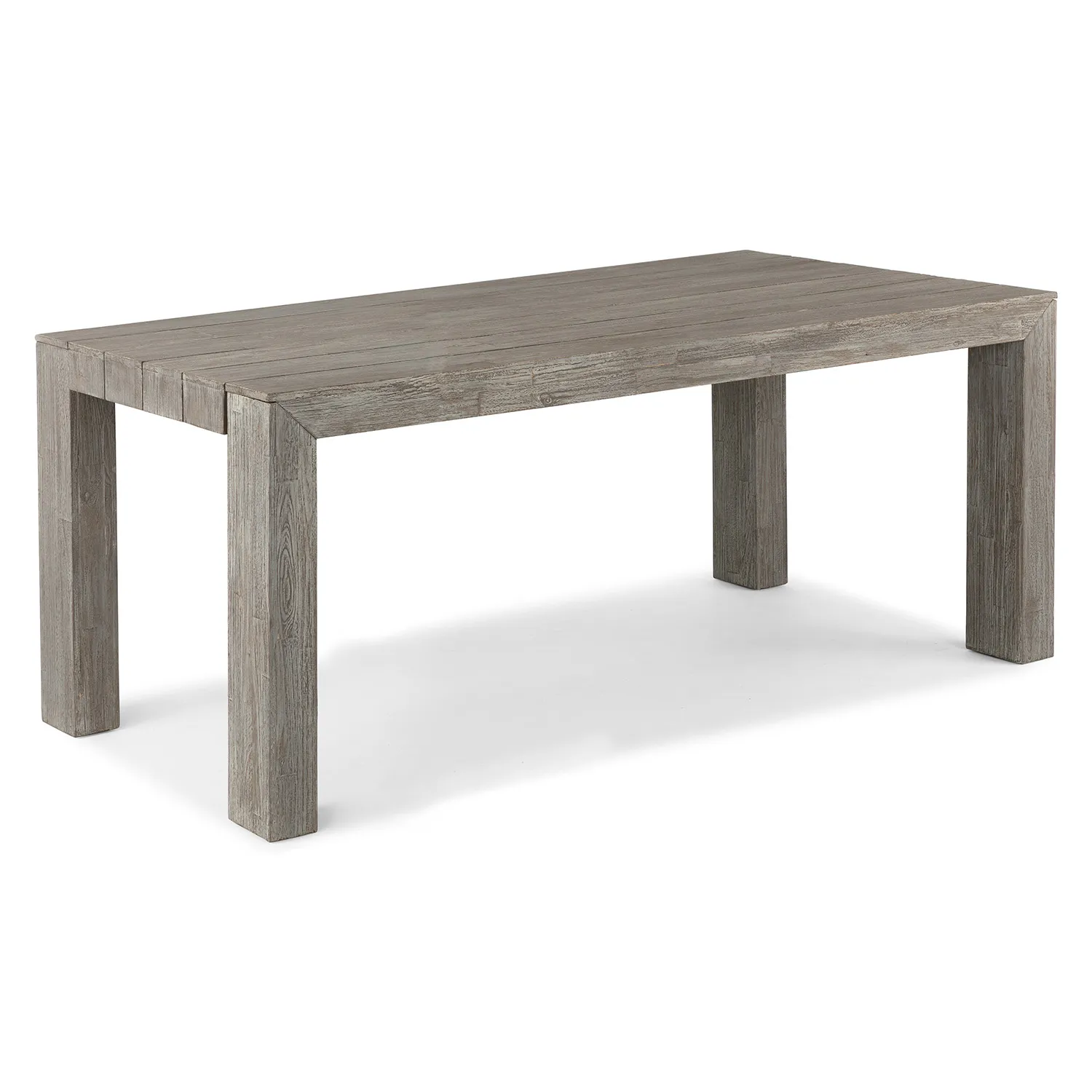 Atica 71_ Outdoor Dining Table - Washed Acacia - Image 3
