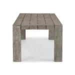 Atica 86.5_ Outdoor Dining Table - Washed Acacia